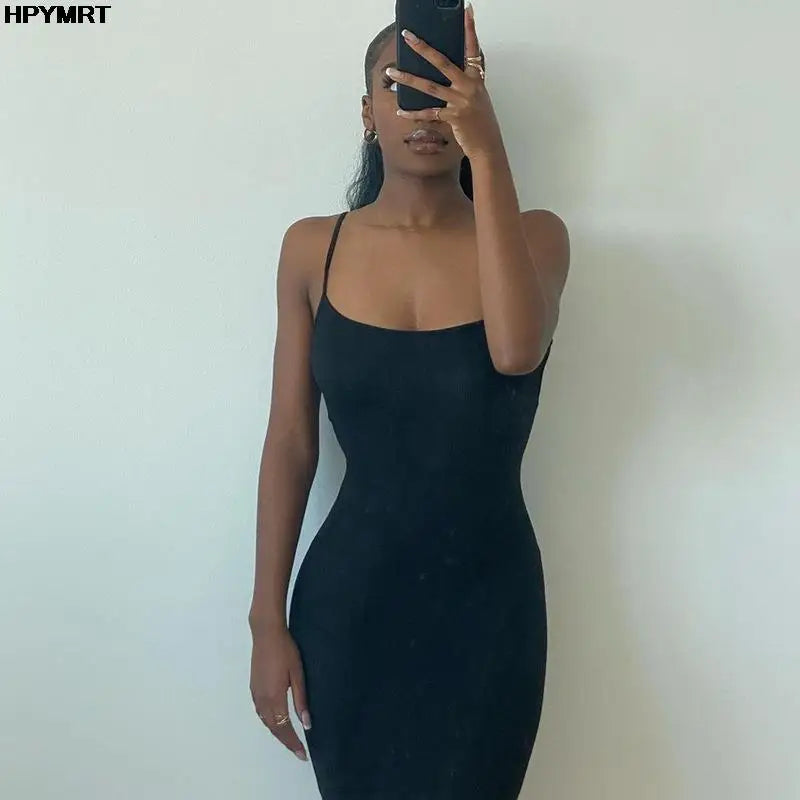 Satin Backless Maxi Dress
