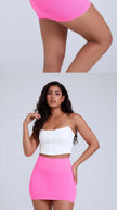 High Waist Knit Mini Skirt II