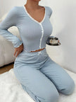 Lace Pajama Set with Trousers