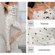 Mesh Lace Strap Pajama Set