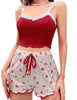 Lace V-Neck Cami Pajama Set