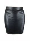 High Waist Pencil Mini Skirt