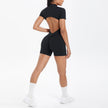 Backless Hollow-Out Push-Up Zipper Yoga Jumpsuit