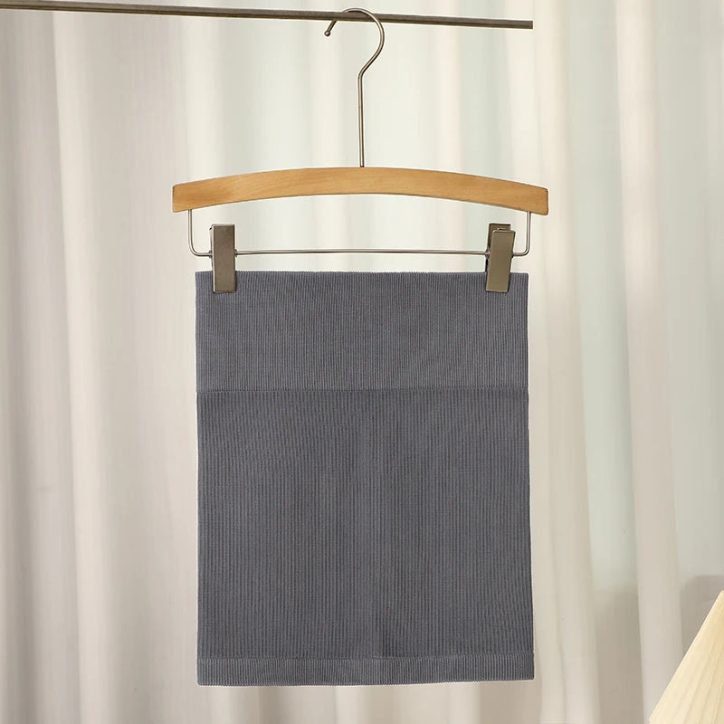 High Waist Knit Mini Skirt