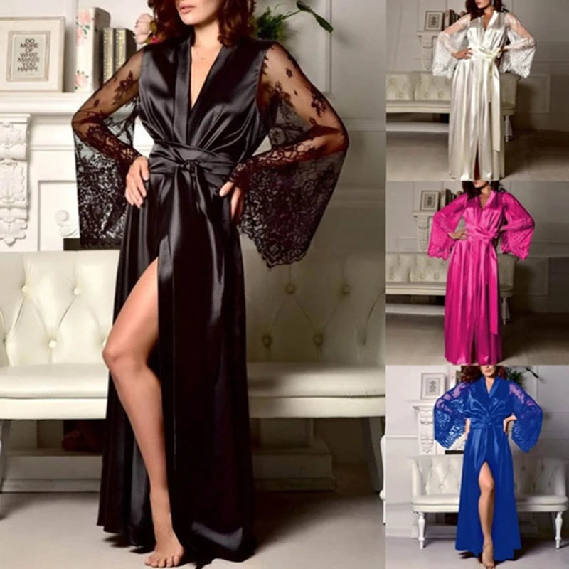 Ice Silk Lace Nightgown II