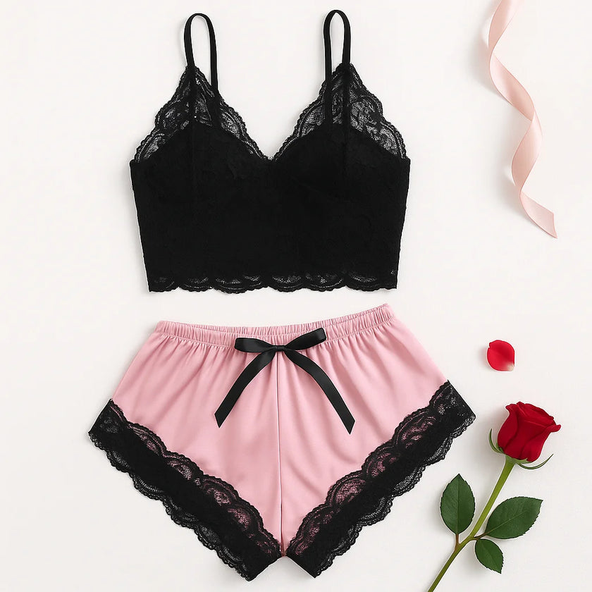 Satin Cami Pajama Set
