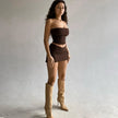 Tube Top & Mini Skirt Set
