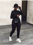 Long Sleeve Bodycon Sport Fitness Jumpsuit Romper