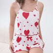 Heart Print Cami Pajama Set