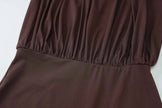 Lace Up Backless Bodycon Mini Dress