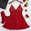 Sheer Lace Lingerie & Panty Set