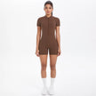 Backless Hollow-Out Push-Up Zipper Yoga Jumpsuit