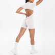Backless Hollow-Out Push-Up Zipper Yoga Jumpsuit