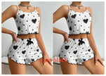 Printed Tank Pajama Set
