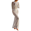 Sheer Wrap Beach Cover-Up Dress