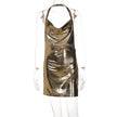 Sequin Halter Party Mini Dress II
