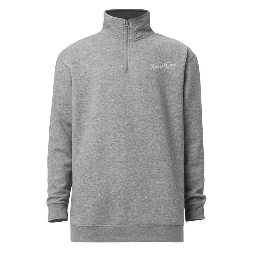 Tropical Seas Quarter Zip fleece pullover