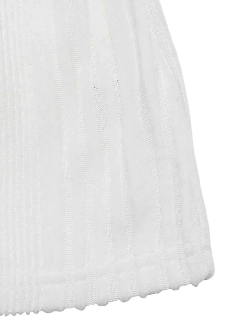 Off-Shoulder Ribbed Knit Top