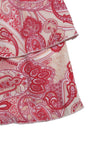 Tube Top and Ruffle Mini Skirt Set