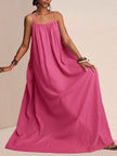 Spaghetti Strap Flowy Maxi Dress